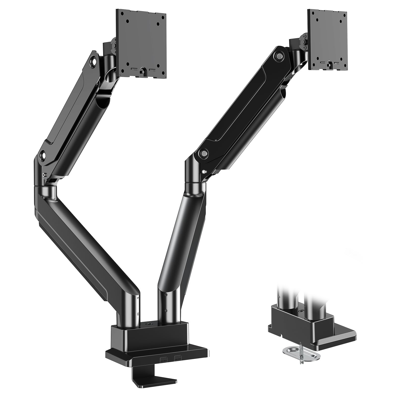 Amazon.com: MOUNT PRO Dual Monitor Stand for Up to 44 lbs